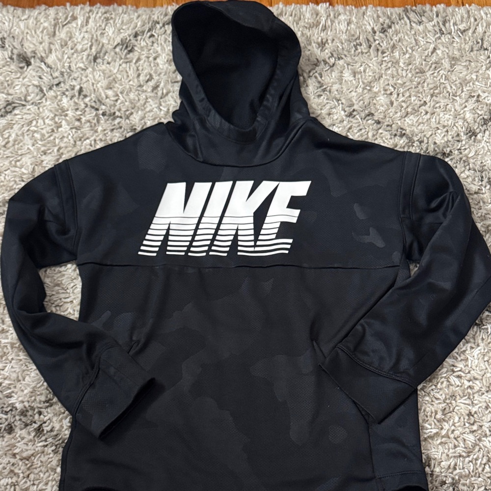Nike Black Camo Hoodie
